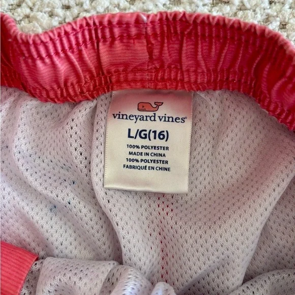 Vineyard Vines, Boys' Printed Chappy Swim Trunks, Size Large - Picture 4 of 6